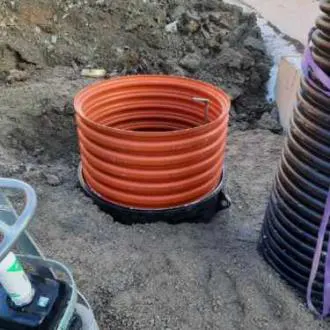 wapro-ensures-one-way-flow-stormwater-system-uppsala-us Wapro ensures one-way flow in stormwater system Uppsala with orange pipe network