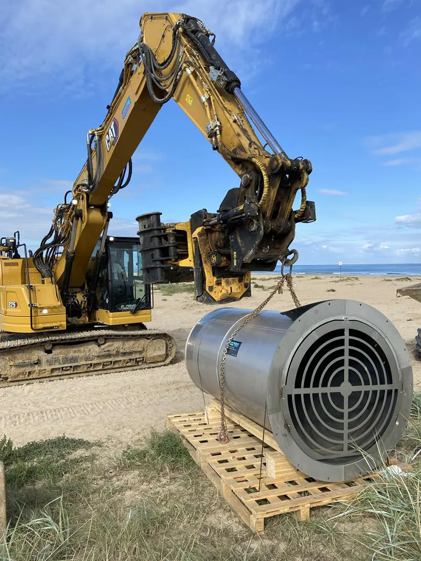wapro-installs-dn1200-check-valve-marine-installation-ouistreham-uk Wapro installs DN1200 check valve marine installation Ouistreham for total security