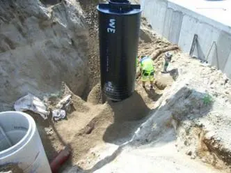 Wapro WaReg flow control production facility Åhus sustainable water supply with 25-75 litres per second capacity