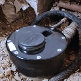 wastop-rsd-non-return-valve-installed-in-basement-uk Installing WaBack RSD non-return valve during basement renovation